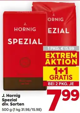 Billa J. Hornig Spezial div. Sorten Angebot