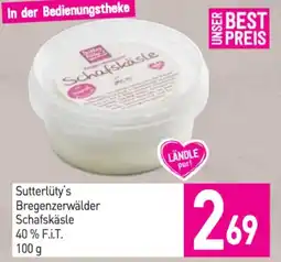Sutterlüty Sutterlüty's Bregenzerwälder Schafskäsle 40% F.i.T. Angebot