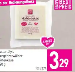 Sutterlüty Sutterlüty's Bregenzerwälder Hirtenkäse Hirtenkäse Angebot