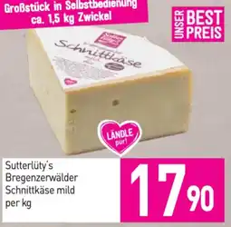 Sutterlüty Sutterlüty's Bregenzerwälder Schnittkäse mild Angebot