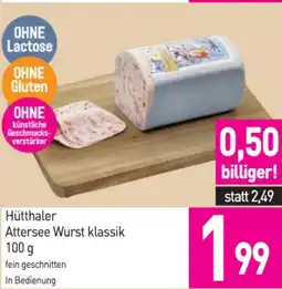 Sutterlüty Hütthaler Attersee Wurst klassik Angebot