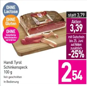 Sutterlüty Handl Tyrol Schinkenspeck Angebot