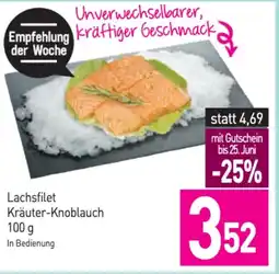 Sutterlüty Lachsfilet Kräuter-Knoblauch Angebot