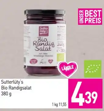 Sutterlüty Sutterlüty's Bio Randigsalat Angebot