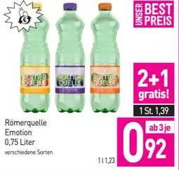 Sutterlüty Römerquelle Emotion Angebot