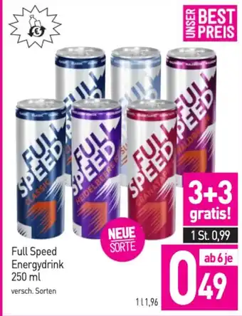Sutterlüty Full Speed Energydrink Angebot