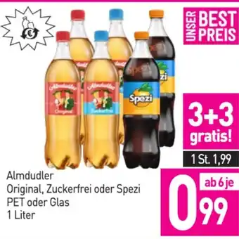 Almdudler Original, Zuckerfrei oder Spezi PET oder Glas