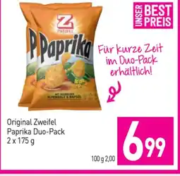 Sutterlüty Original Zweifel Paprika Duo-Pack Angebot
