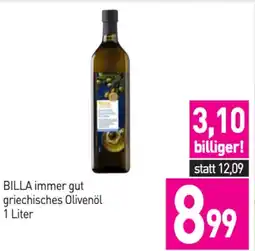 Sutterlüty BILLA immer gut griechisches Olivenöl Angebot