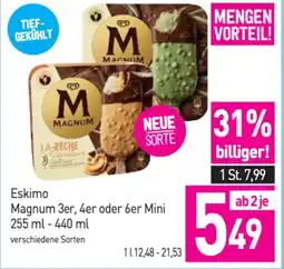 Sutterlüty Eskimo Magnum 3er, 4er oder 6er Mini Angebot