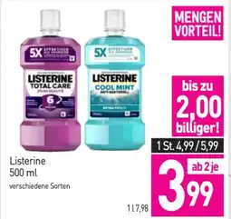 Sutterlüty Listerine Angebot