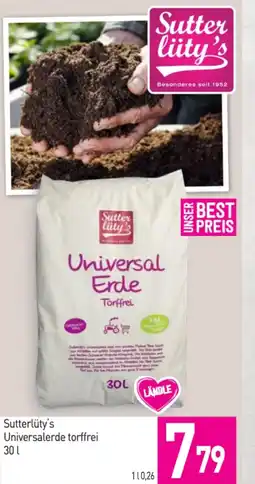 Sutterlüty Sutterlüty's Universalerde torffrei Angebot