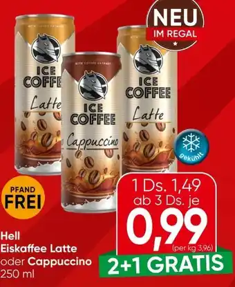 Eurospar Hell Eiskaffee Latte Angebot