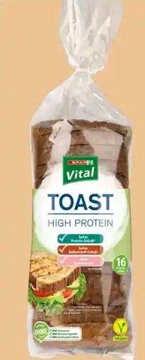 Eurospar Spar Vital High Protein Toast Angebot