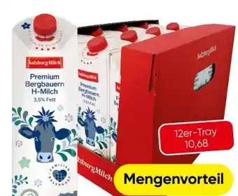 Eurospar Salzburg Milch Premium Bergbauern H-Milch Angebot