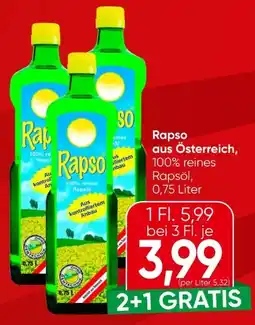 Eurospar Rapso Reines Rapsöl Angebot