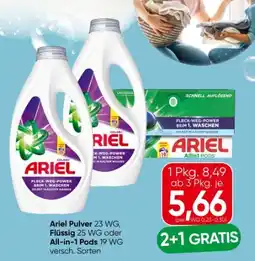 Eurospar Ariel Flüssigwaschmittel Angebot