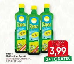 SPAR Gourmet Rapso Reines Rapsöl Angebot