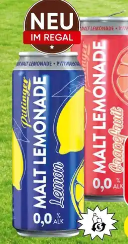 Eurospar Pittinger Malt Lemonade Grapefruit Angebot