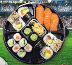 SPAR Gourmet Eat Happy Sushi Football Box Angebot