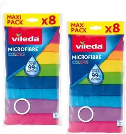 Eurospar Vileda Microfaser-Allzwecktücher Colours XXL Angebot