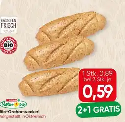 SPAR Gourmet Spar Natur pur Bio-Grahamweckerl Angebot