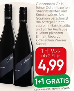 SPAR Gourmet Cobenzl Riesling Angebot