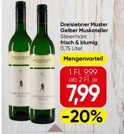 Eurospar Dreisiebner Muster Gelber Muskateller Angebot