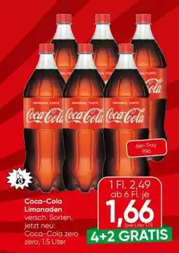 Eurospar Coca Cola Limonaden Angebot