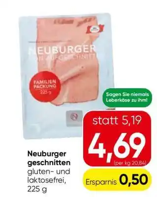 Eurospar Neuburger geschnitten Angebot