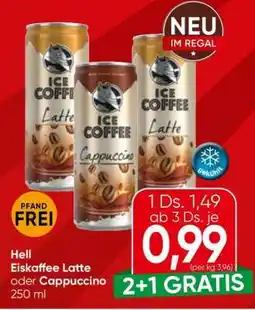 Eurospar Hell Eiskaffee Latte oder Cappuccino Angebot
