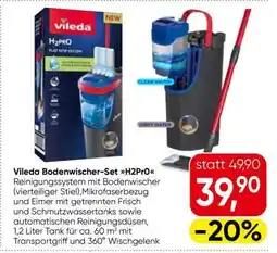 Eurospar Vileda Bodenwischer-Set H2Pro Angebot