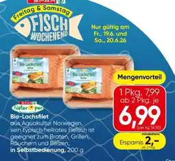 Eurospar Bio Lachsfilet Angebot