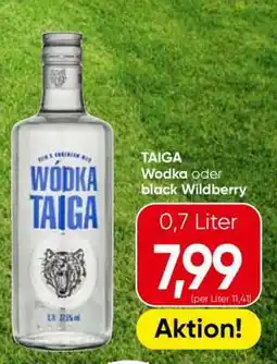 Eurospar TAIGA Wodka oder black Wildberry Angebot