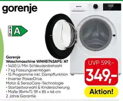 Eurospar Gorenje Waschmaschine WNHEI74SAPS/AT Angebot