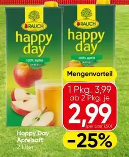 Eurospar Happy Day Apfelsaft Angebot