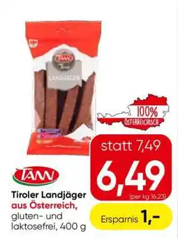 Eurospar TANN Tiroler Landjäger Angebot