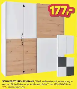 Möbelix Schwebetürenschrank Angebot