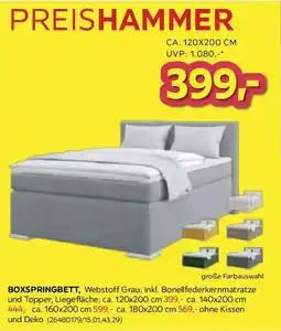 Möbelix Boxspringbett Angebot