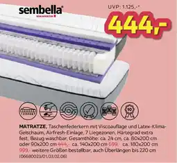 Möbelix Matratze Angebot