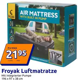 Action Froyak Luftmatratze Angebot