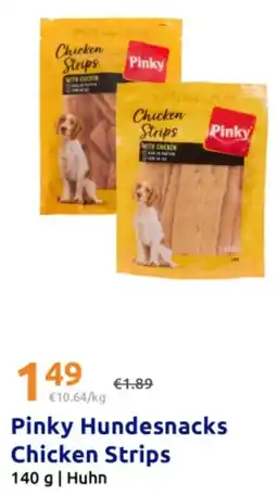 Action Pinky Hundesnacks Chicken Strips Angebot