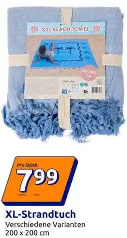 Action XL-Strandtuch Angebot