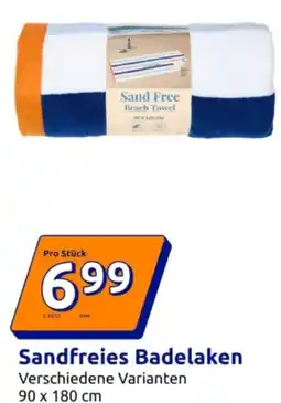 Action Sandfreies Badelaken Angebot