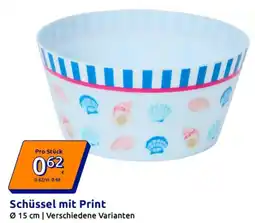 Action Schüssel mit Print Angebot