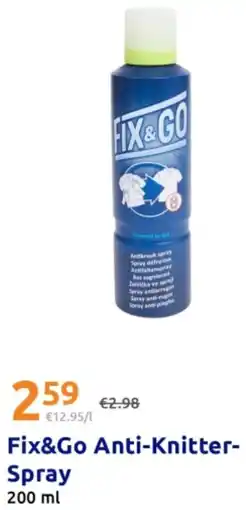 Action Fix&Go Anti-Knitter- Spray Angebot