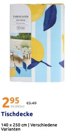 Action Tischdecke Angebot