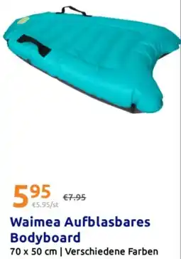 Action Waimea Aufblasbares Bodyboard Angebot