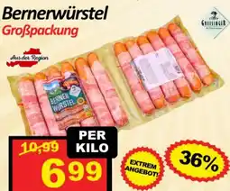 Wurstico Bernerwürstel Großpackung Angebot