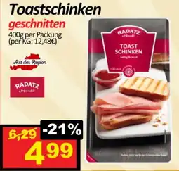 Wurstico Toastschinken geschnitten Angebot
